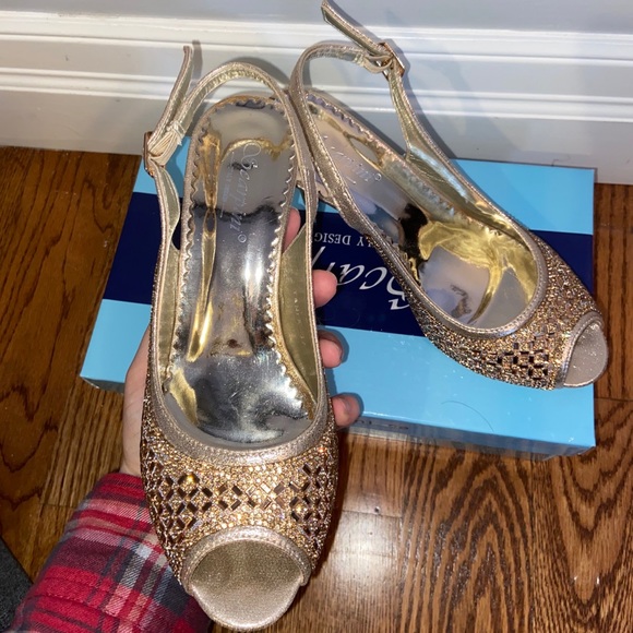 Open Toed Heels - Picture 3 of 4